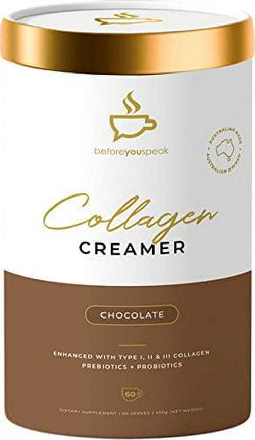 Before You Speak Collagen Creamer 60 Serves [Chocolate]