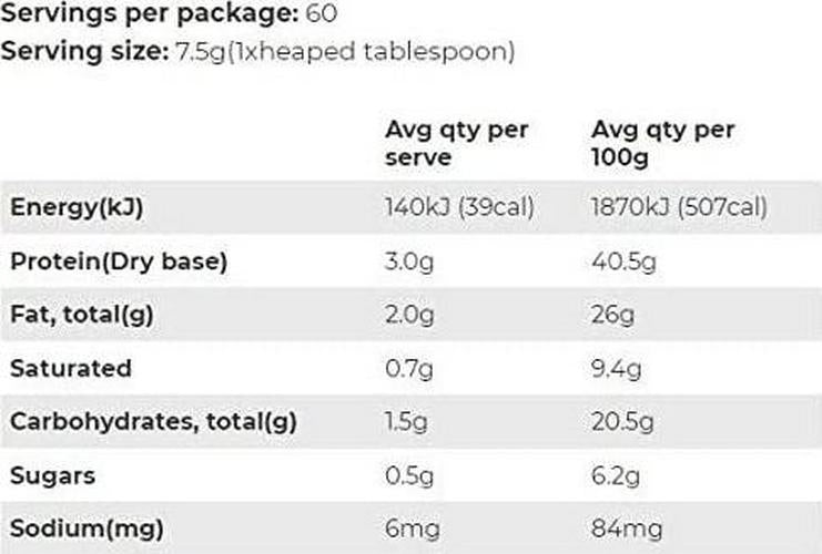 Before You Speak Collagen Creamer 60 Serves [Chocolate]
