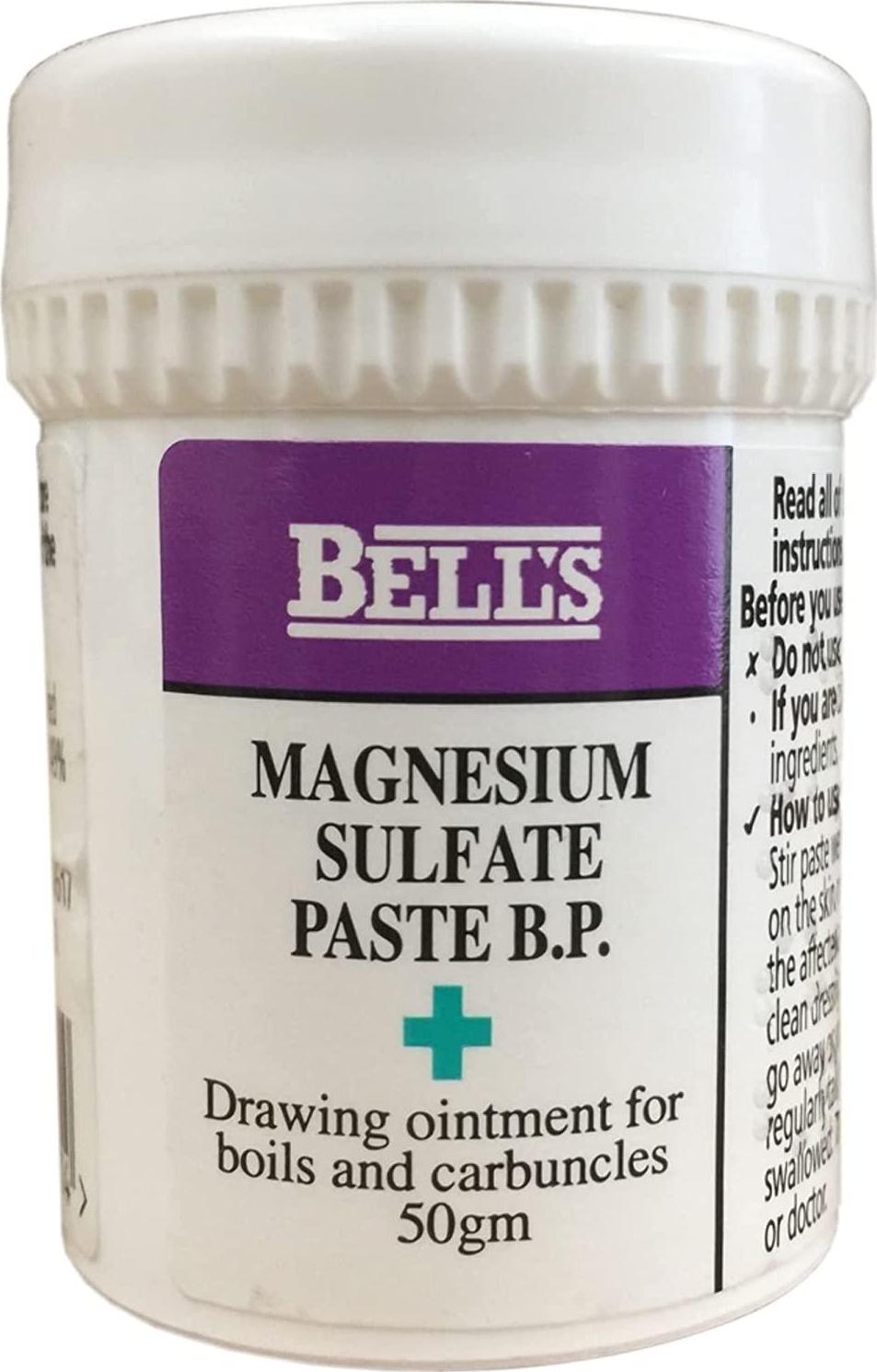 Bell's Magnesium Sulphate Paste B.P. 50gm by Bells
