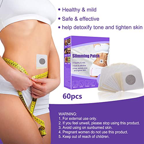 Belly Button Patch, Natural Plant Belly Patch for Men and Women (60Pcs/Box