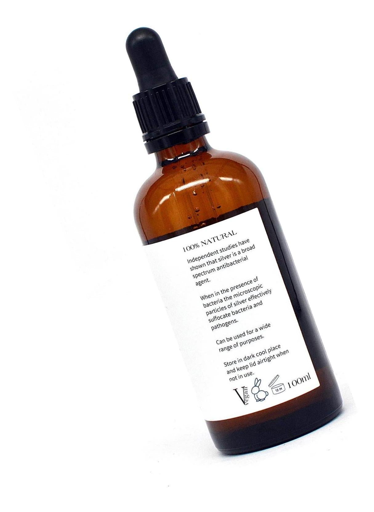 Benatural Essentials Colloidal Silver 20ppm Dropper Bottle 100ml