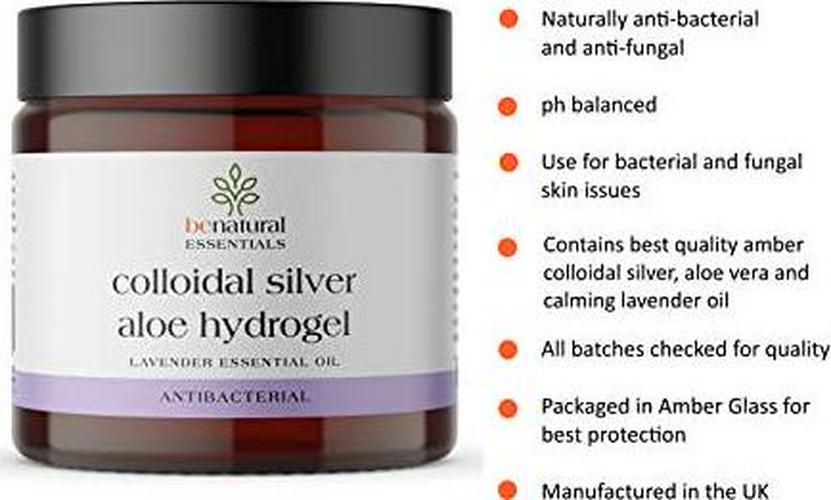 Benatural Essentials Antibacterial Colloidal Silver Aloe Hydrogel 100g