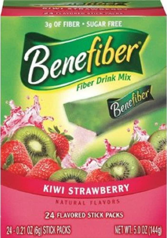 Benefiber On the Go, Kiwi-strawberry, 24 Stick Packs Per Box