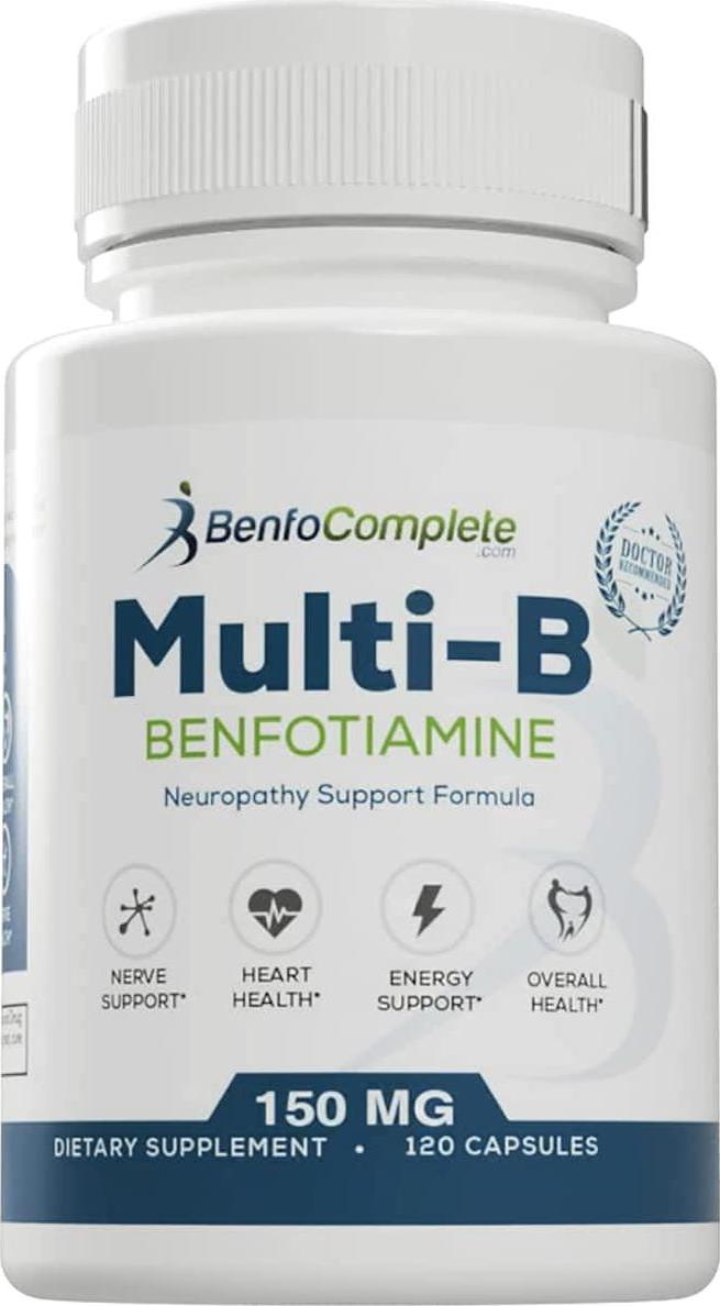 Benfotiamine Inc Multi-B Neuropathy Support Formula 150 mg 120 Capsules