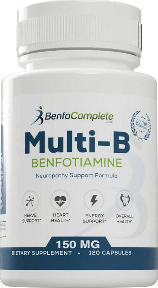 Benfotiamine Inc Multi-B Neuropathy Support Formula 150 mg 120 Capsules