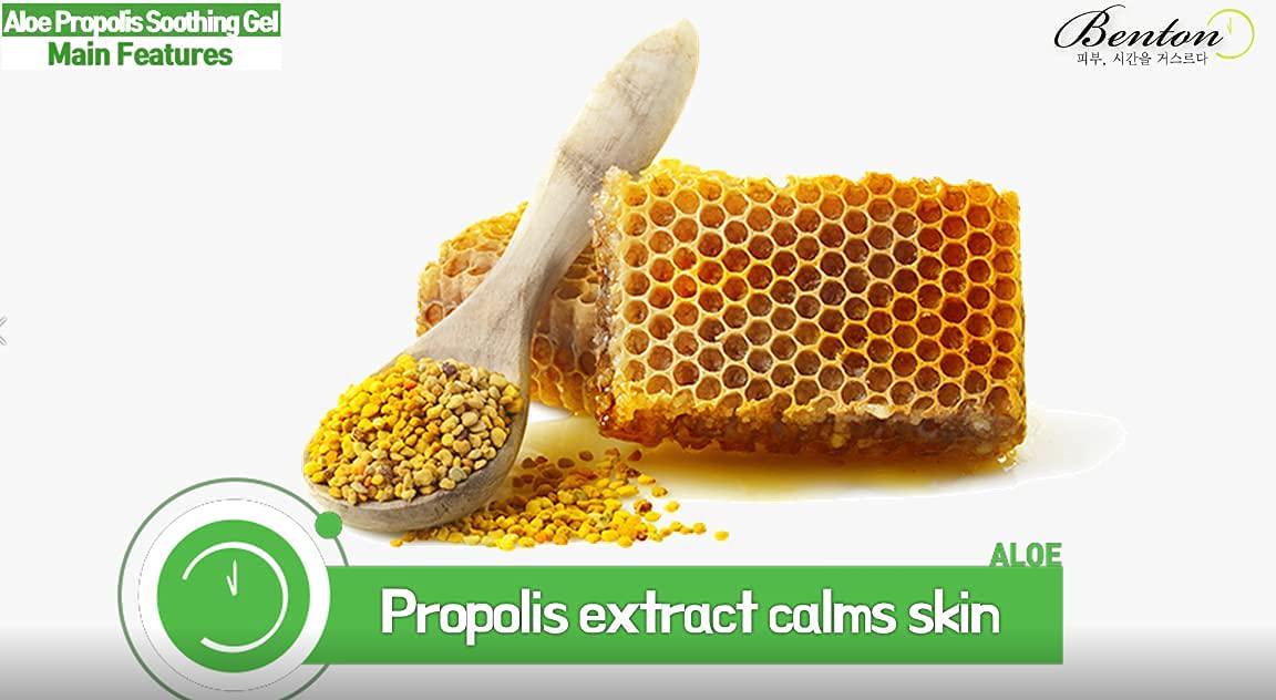 Benton Aloe Propolis Soothing Gel Jumbo Size 5.41 fl oz / 160 ml | Aloe and Propolis | Active Soothing and Hydrating