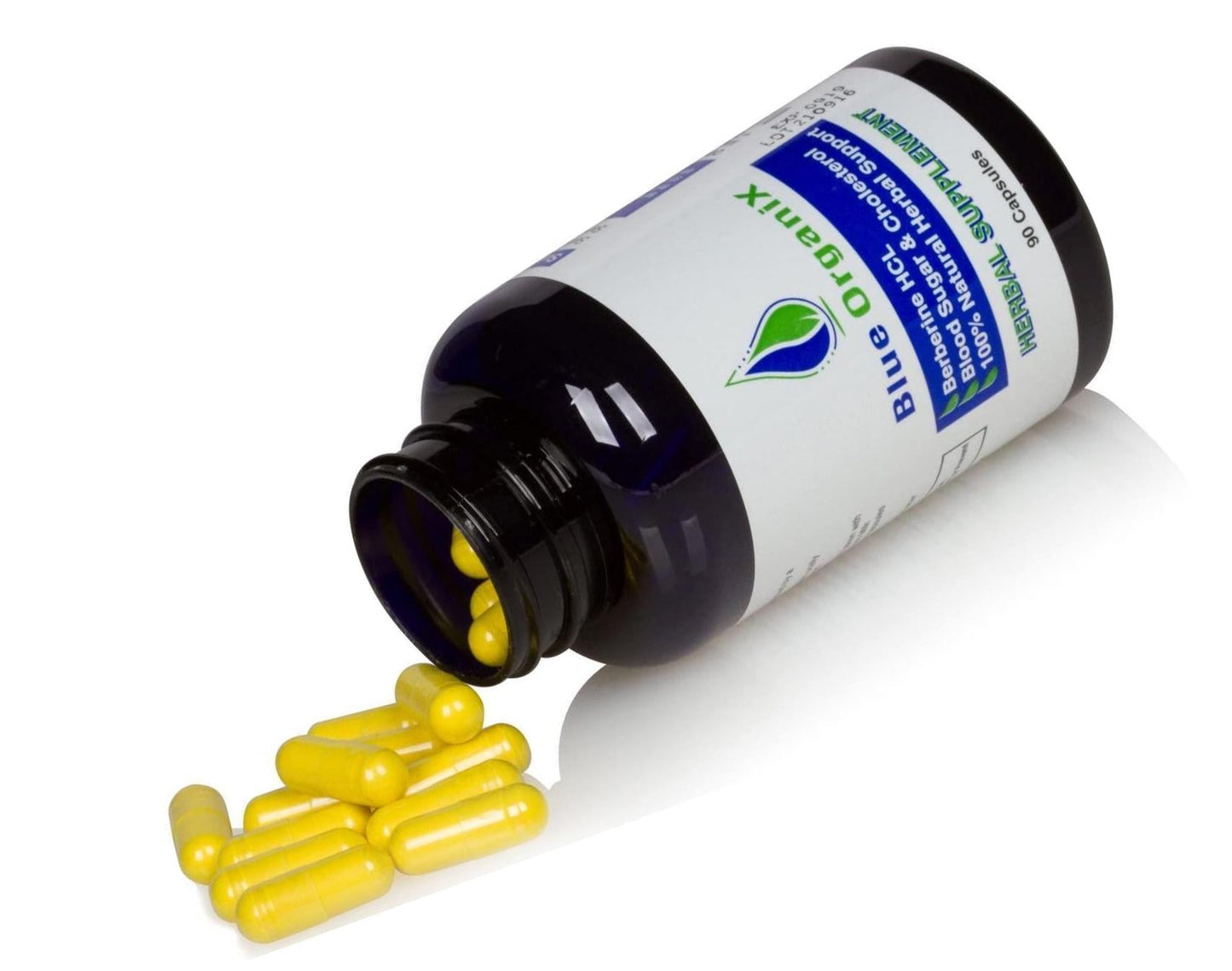 Berberine 500mg Formula HCL Complex Supplement with Silymarin for Better Absorption, Cholesterol Support, Natural Alternative