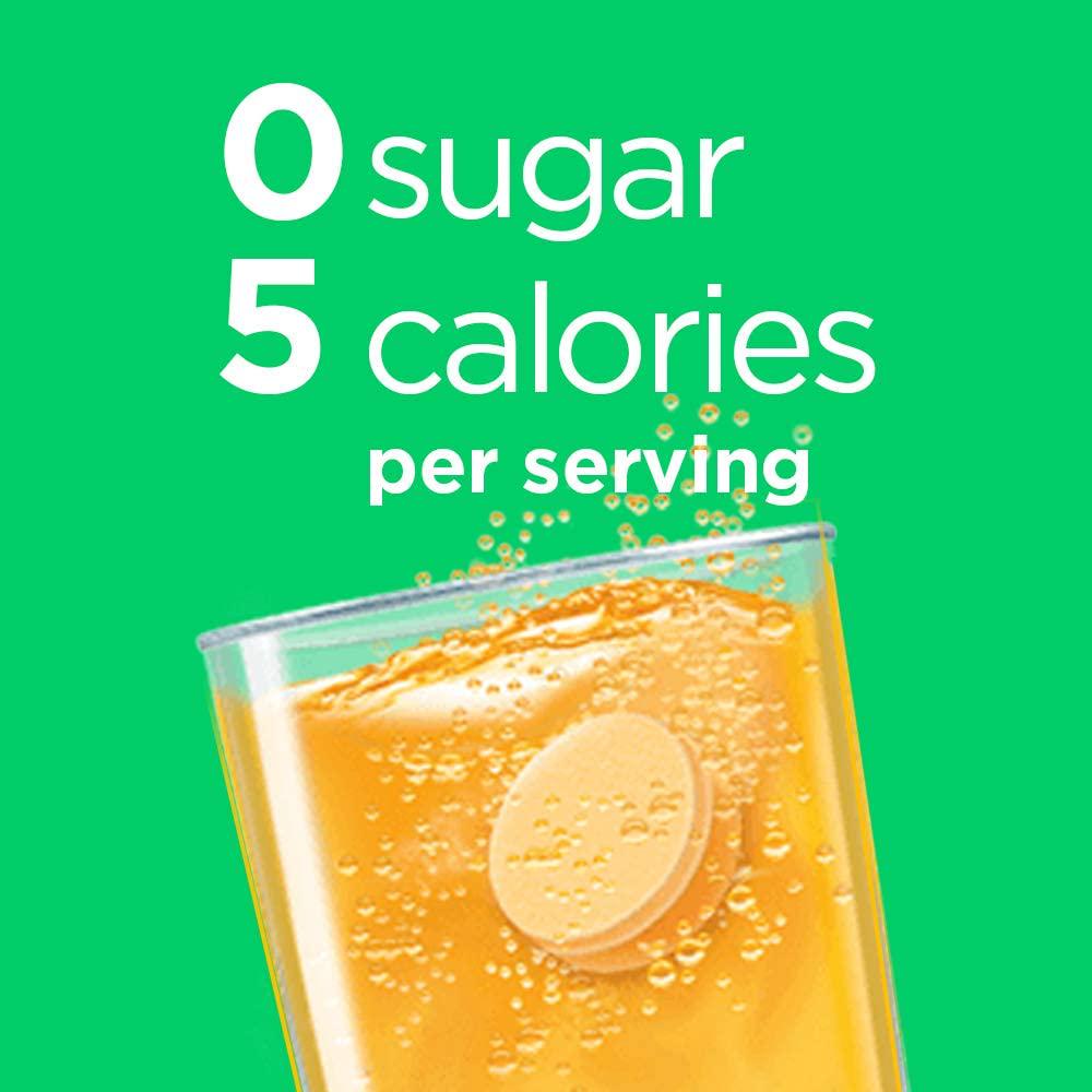 Berocca Energy Vitamin Supplement for Mental Sharpness and Physical Energy Support, Orange Flavor, Effervescent Tablets, 10 Count (Pack of 4)