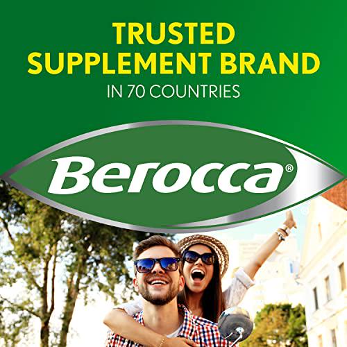 Berocca Orange Effervescent Tablets, Caffeine Free, 10 Count