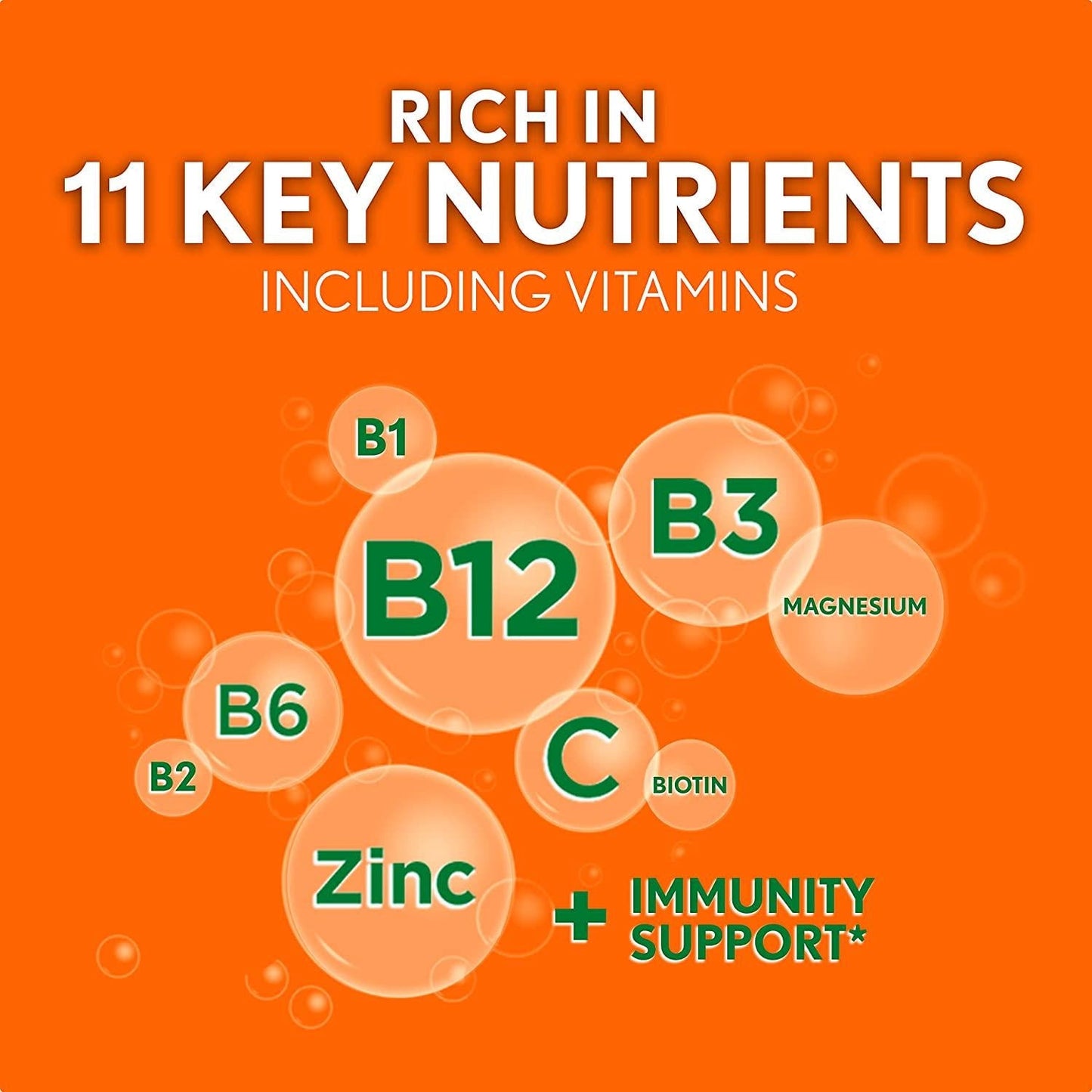 Berocca Orange Effervescent Tablets, Caffeine Free, 20 Count