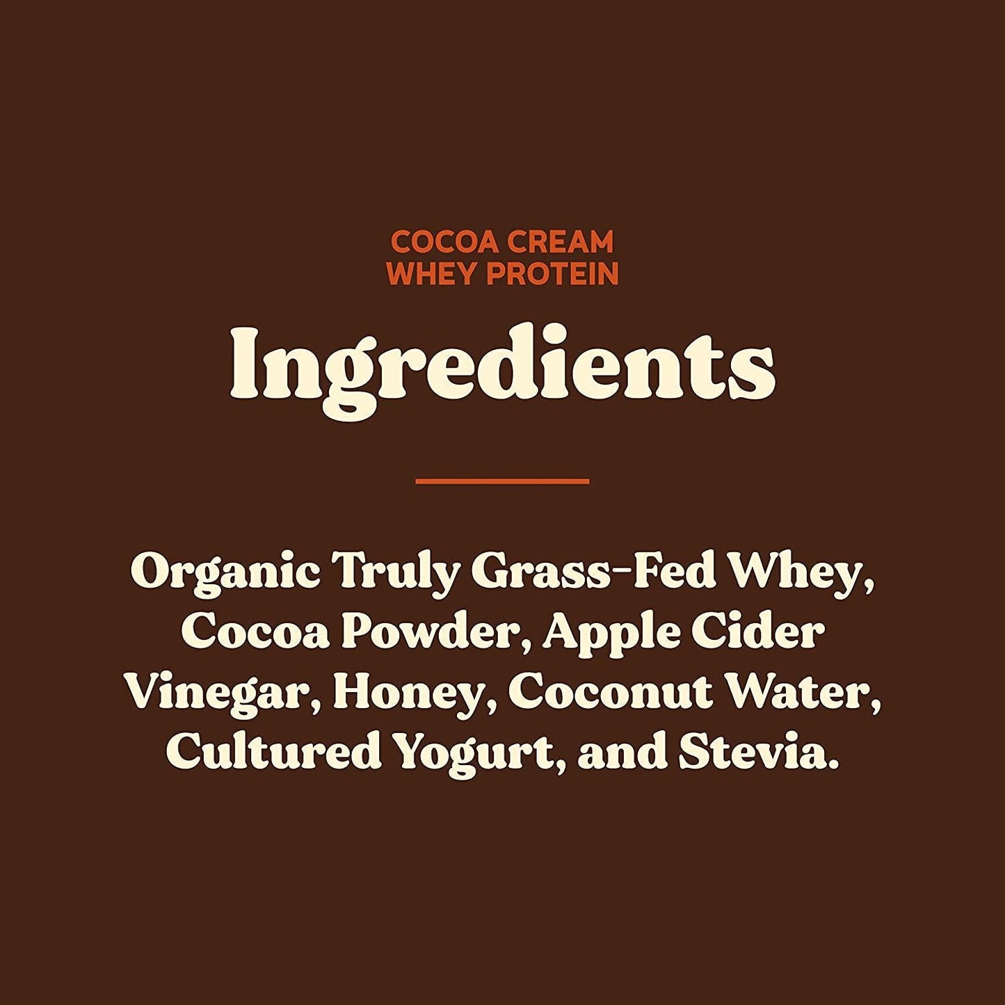 Best Bodies for Life - Meal Replacement Powder with A Shot of Apple Cider Vinegar - 15g Organic Grass Fed Whey Protein Lifestyle Shake - 15 Servings, Cocoa Cream
