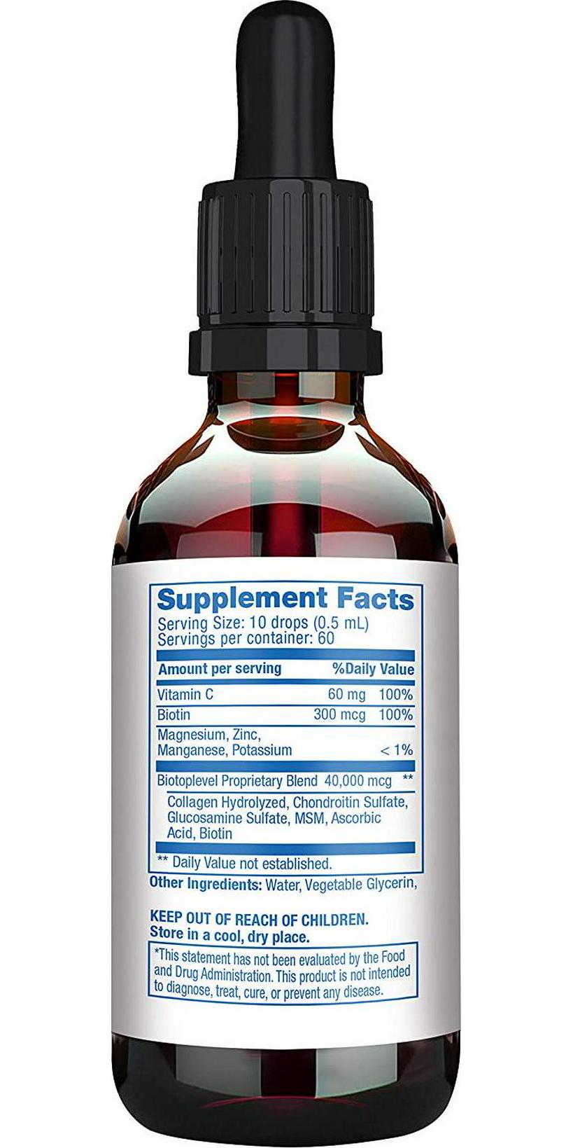 Best Combination (Bundle) for the Good Health of Joints, Bones, Muscles, Hair, Skin and Nails - Glucosamine, Chondroitin, Collagen, Biotin, Hyaluronic Acid, MSM and Vitamin C