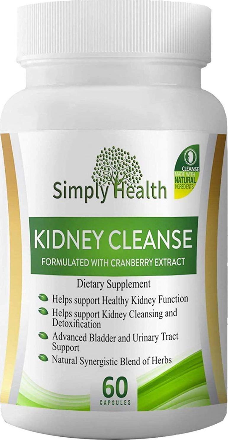 Best Kidney Health Supplement. Premium Kidney Formula with Organic Cranberry Extract, Supports Healthy Kidneys, Bladder and Urinary Tract and Safe Detox