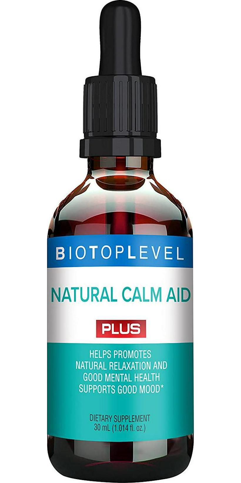 Best Natural Calm Aid Plus Liquid Drops. Natural Relaxation and Good Mental Health. Supports Good Mood. Natural Balance of Neurotransmitters. Fastest Absorption of Natural Ingredients