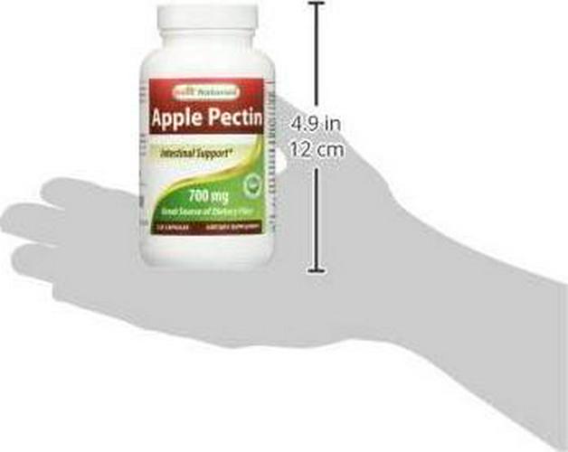 Best Naturals Apple Pectin 700 mg 120 Capsules