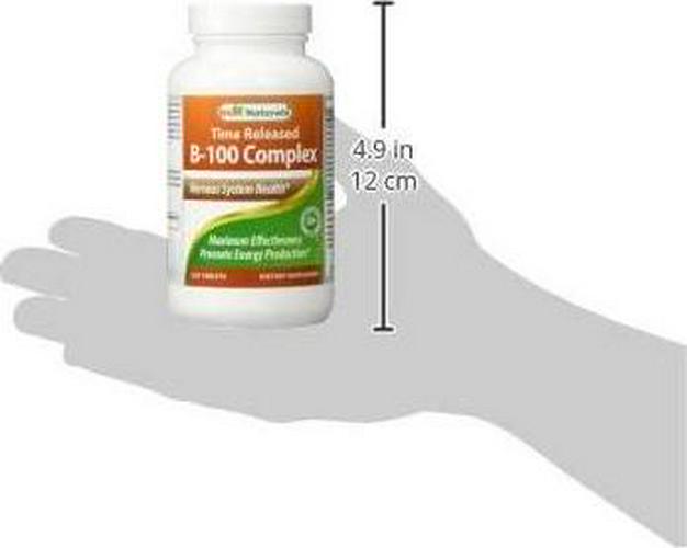 Best Naturals B-100 Complex 120 Tablets (Time Released)