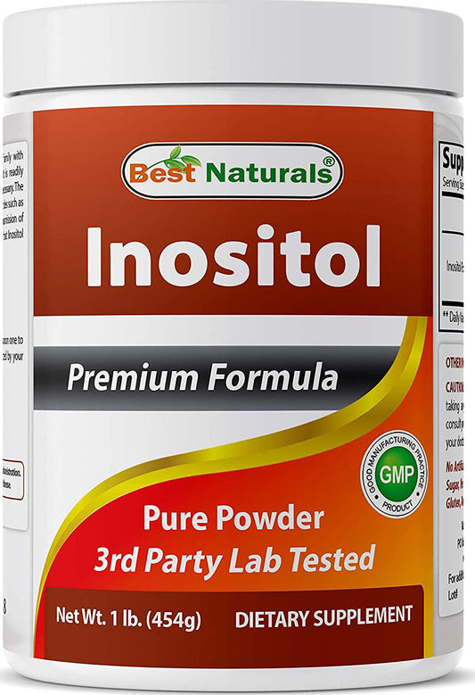 Best Naturals Inositol Pure Powder, 1 Pound