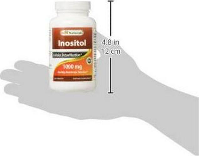 Best Naturals Inositol 1000mg 120 Tablets - also called vitamin B8