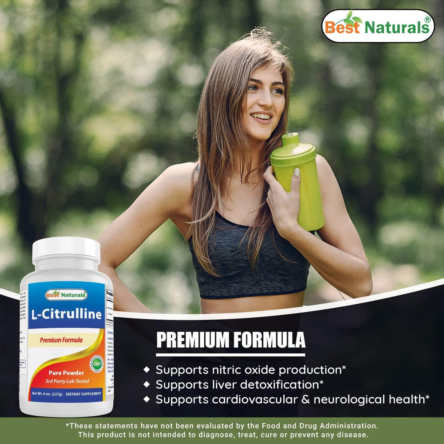 Best Naturals L-Citrulline Powder 8 OZ