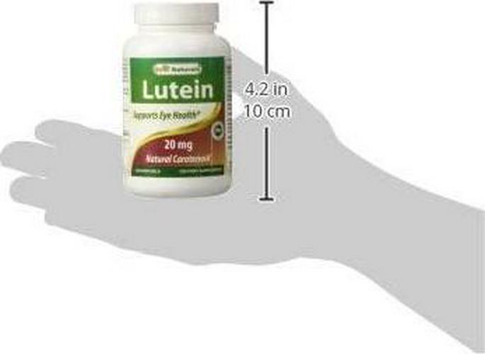Best Naturals Lutein 20mg With Zeaxanthin, 240 Count