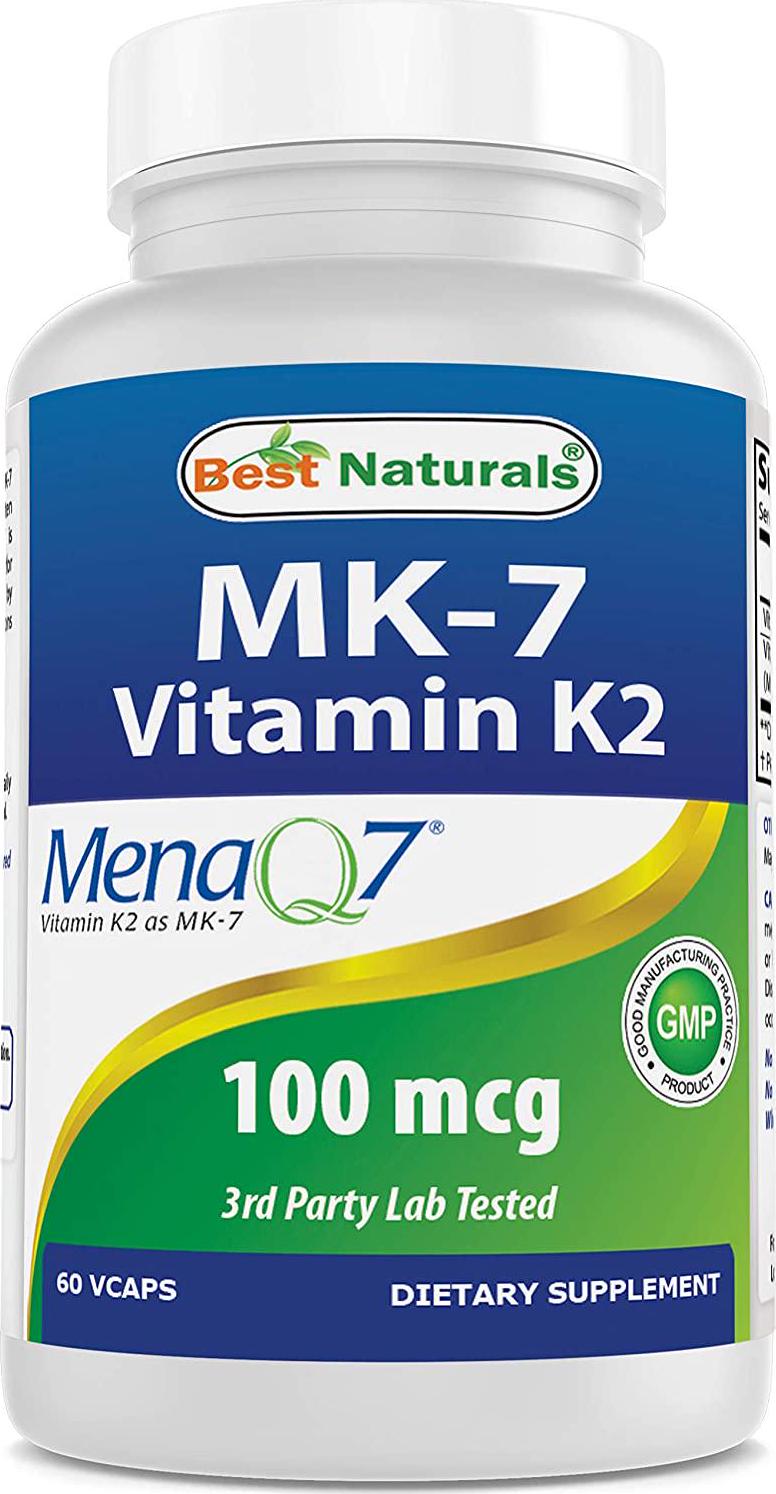 Best Naturals MK-7 100 mcg 60 Vcaps
