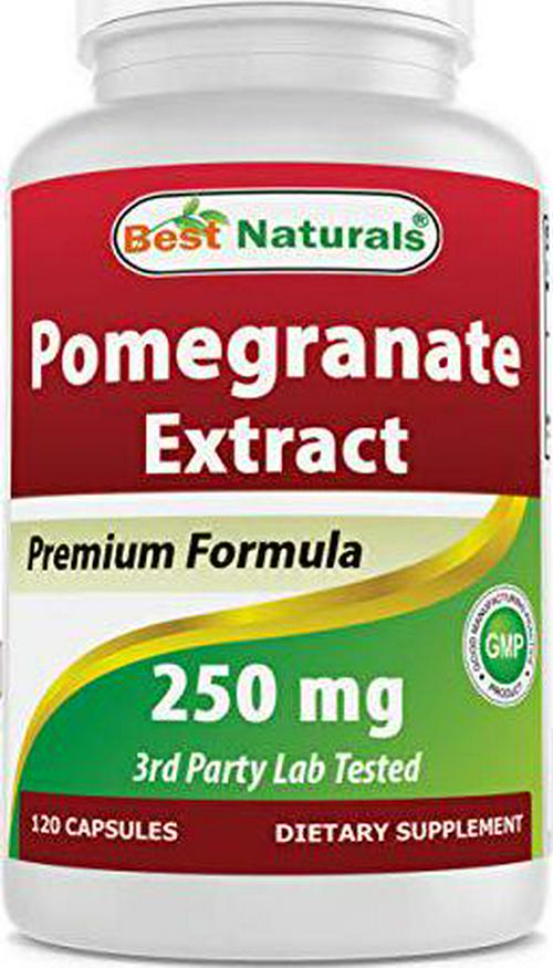 Best Naturals Pomegranate Extract 250 mg 120 Capsules