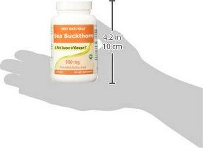 Best Naturals Sea Buckthorn 800 Mg 120 Veggie Capsules