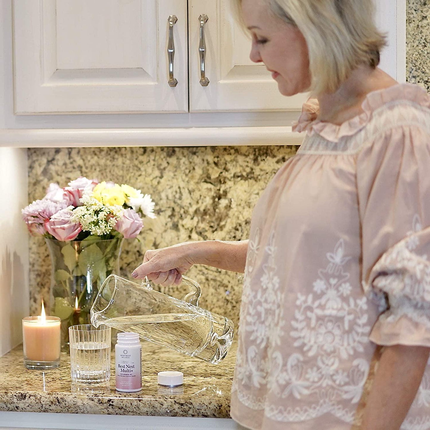 Best Nest Multi+ for Women Over 50, Methylfolate (Folic Acid), Natural Whole Food Organic Blend, Once Daily Vitamins, Immune Support, 30 Ct, Best Nest Wellness