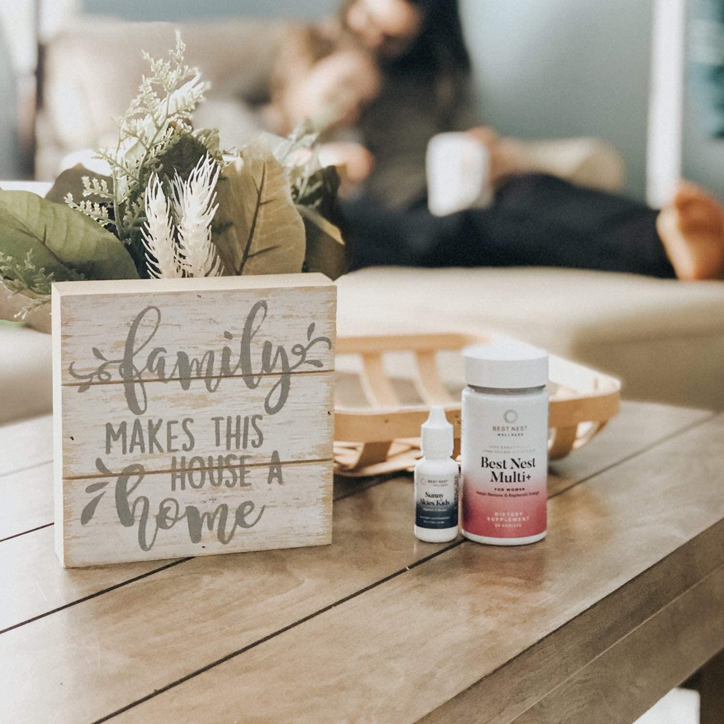 Best Nest Women's Multi+ | Methylfolate, Methylcobalamin (B12), Vegan, Multivitamins, Probiotics, Made with 100% Natural Whole Food Organic Blend, Once Daily Multivitamin Supplement, 30 Ct