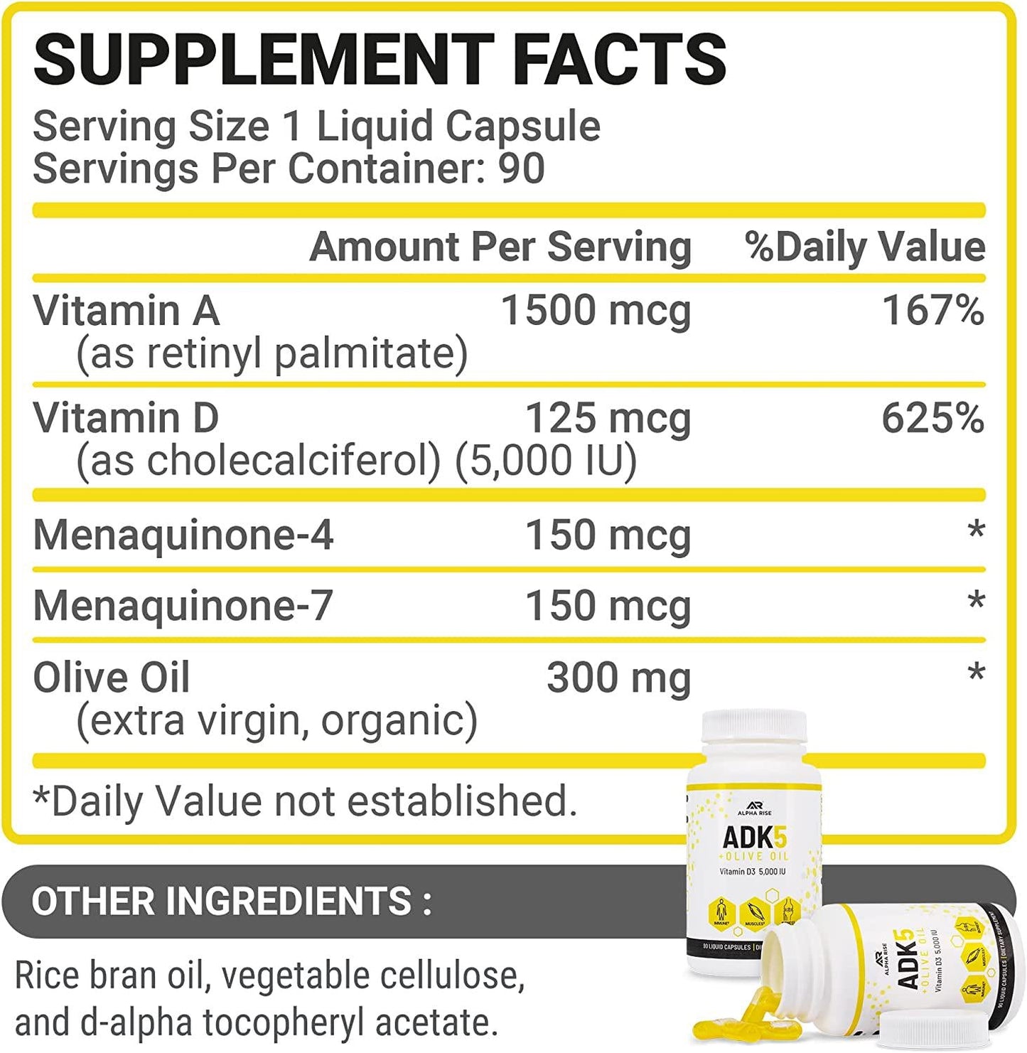 Best Vitamin ADK Supplement 5000