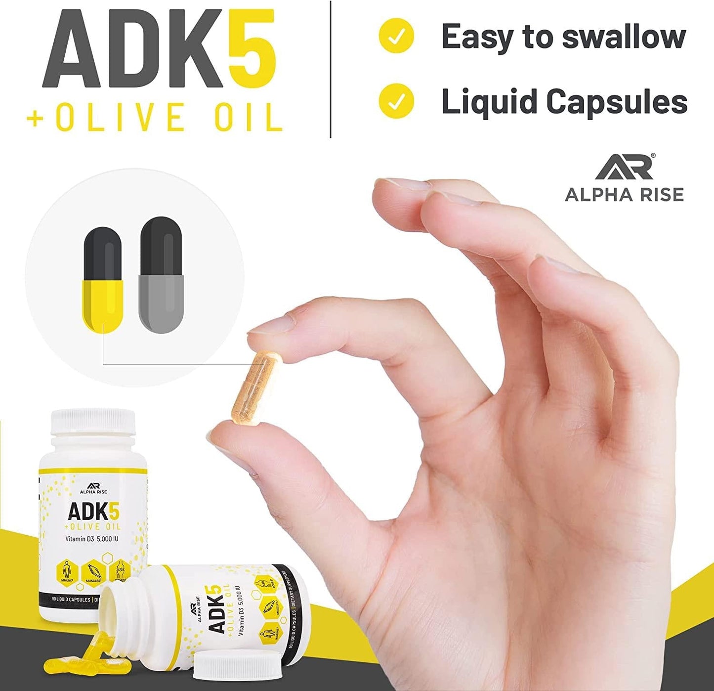 Best Vitamin ADK Supplement 5000