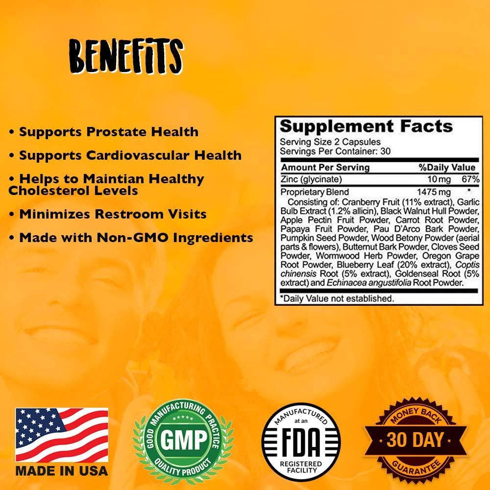 Beta Sitosterol | Prostate Supplements for Men | Supports Cardiovascular Health and Healthy Cholesterol Levels | Made in The USA | 500mg, 90 Capsules by New Day Health