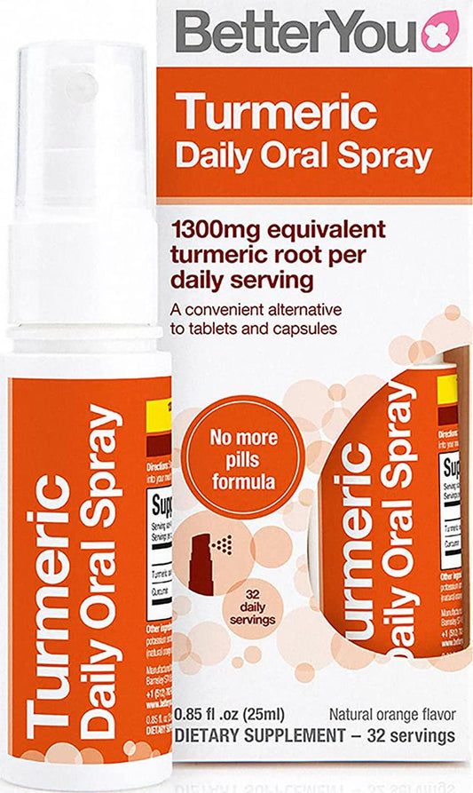 BetterYou Curcumin Vitamin Oral Spray 25ml