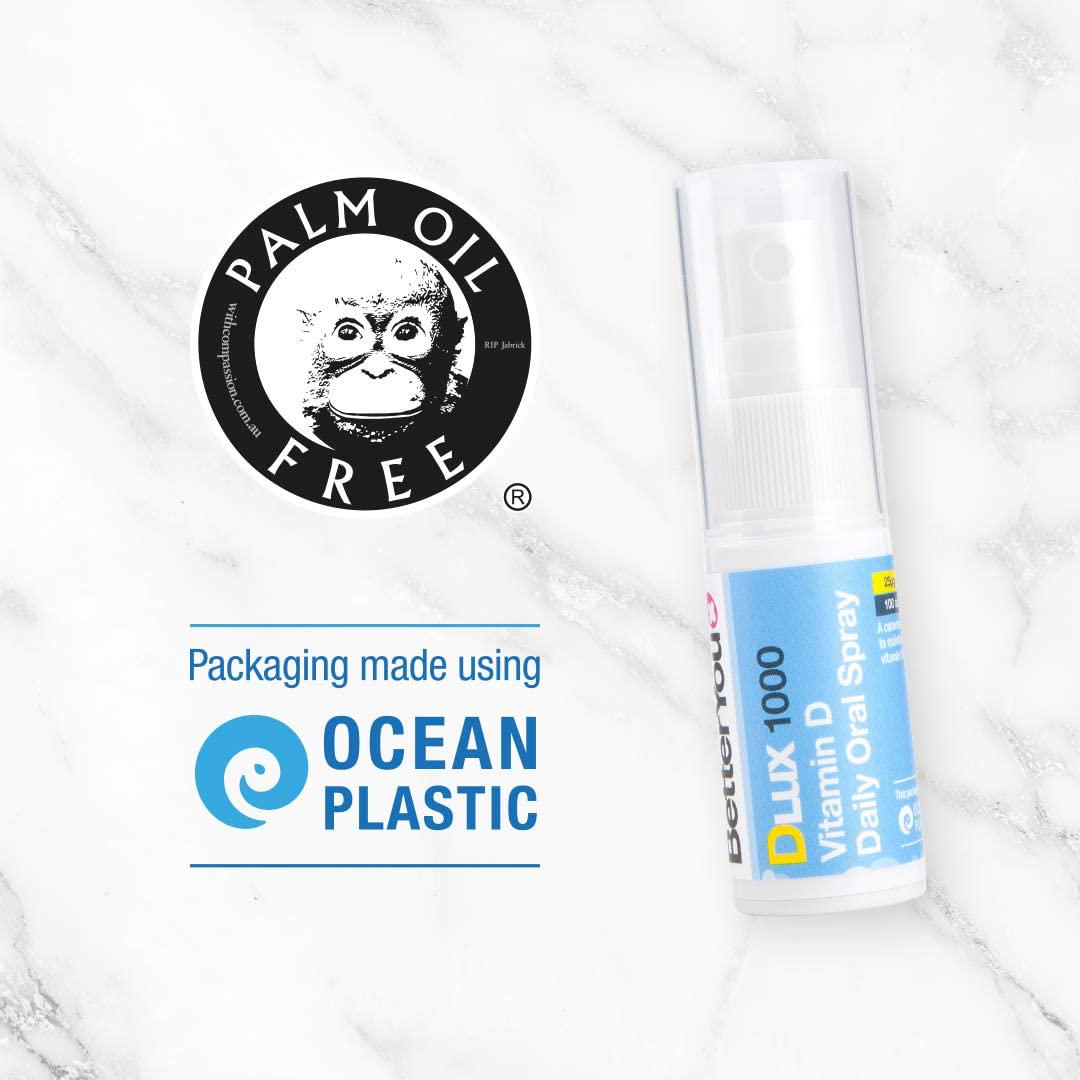 BetterYou DLux1000 Vitamin D3 Oral Spray 15ml (636936)