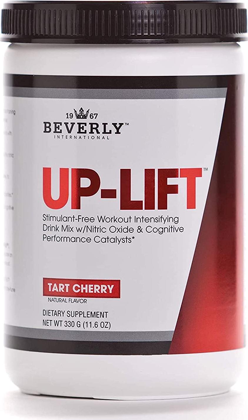 Beverly International Up-Lift Caffeine-Free, Non-Habit-Forming Pre-Workout, Up Your Gaming, 330 grams