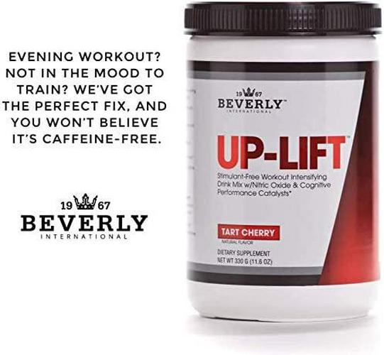 Beverly International Up-Lift Caffeine-Free, Non-Habit-Forming Pre-Workout, Up Your Gaming, 330 grams