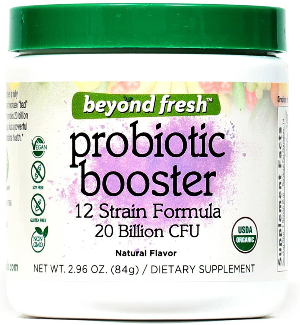 Beyond Fresh Probiotic Booster 12 Strain Formula Natural Flavor, 84 Grams, 84 Gram