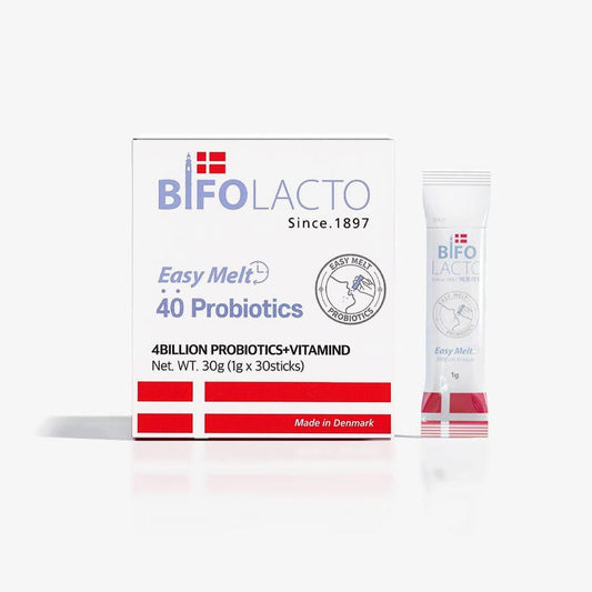 Bifolacto Probiotics (1 Box), Premium Denmark Probiotics. Zero Calories, Zero Sugar, Non Dairy. No Water is Needed. Melts on Your Tongue. Easy Melt Technology.