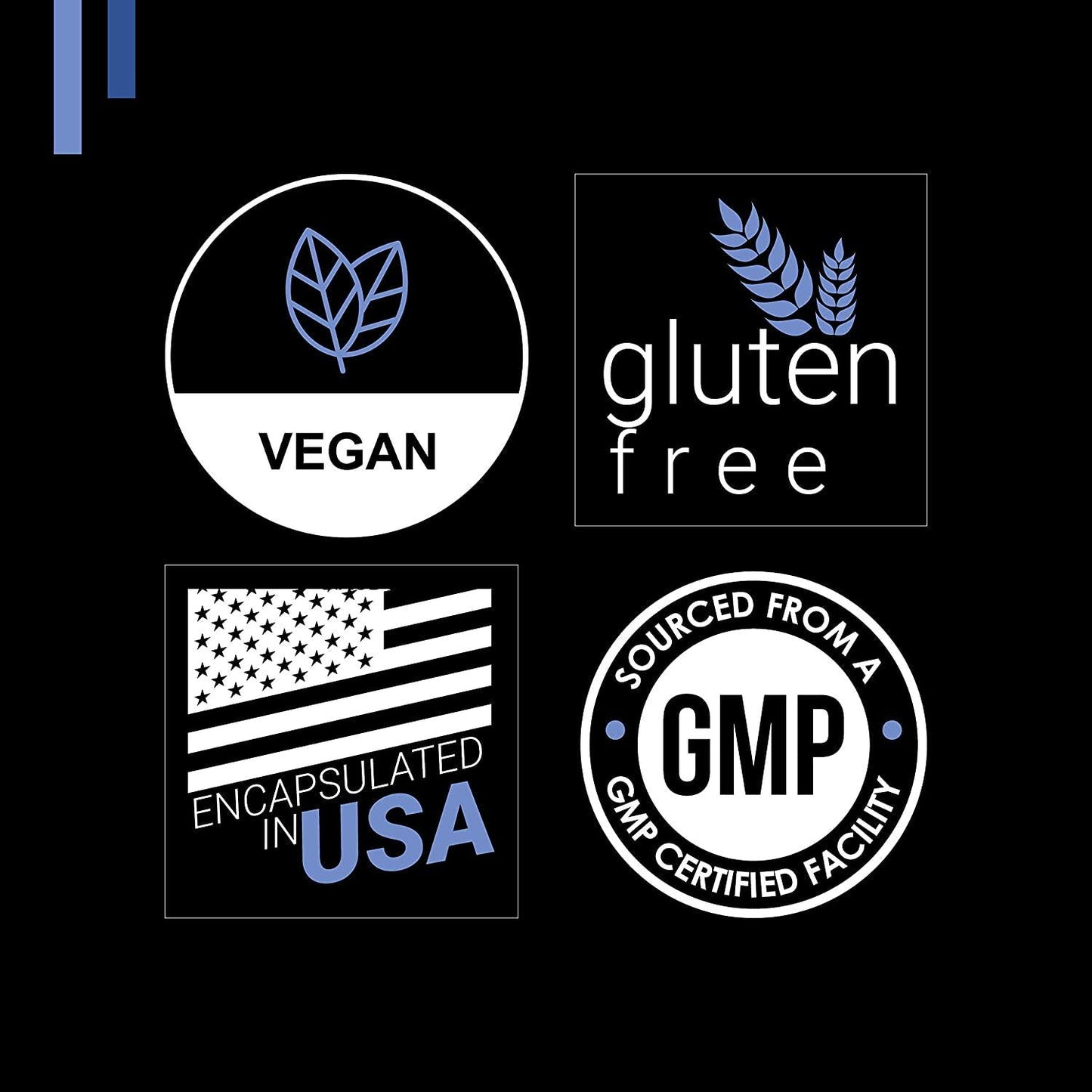 Bilberry Extract 1000mg, 25% Anthocyanins 50mg - 120 Count (V-Capsules) / 120 Servings; A European Blueberry Taken to Support Healthy Vision, Memory and Cognition | Non-GMO, Vegan and Gluten Free