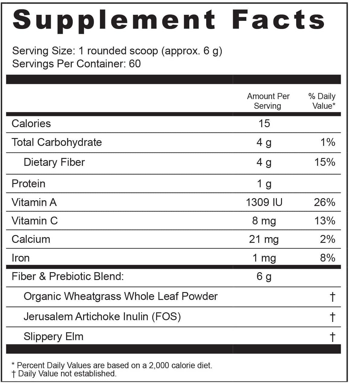 BioActive Nutrients Green Sweep Prebiotic Fiber Supplement - Advanced Daily Fiber Powder Supplements with Complete Prebiotics for a Gut Health Boost and a Healthy Life - for Women and Men - 360 Grams