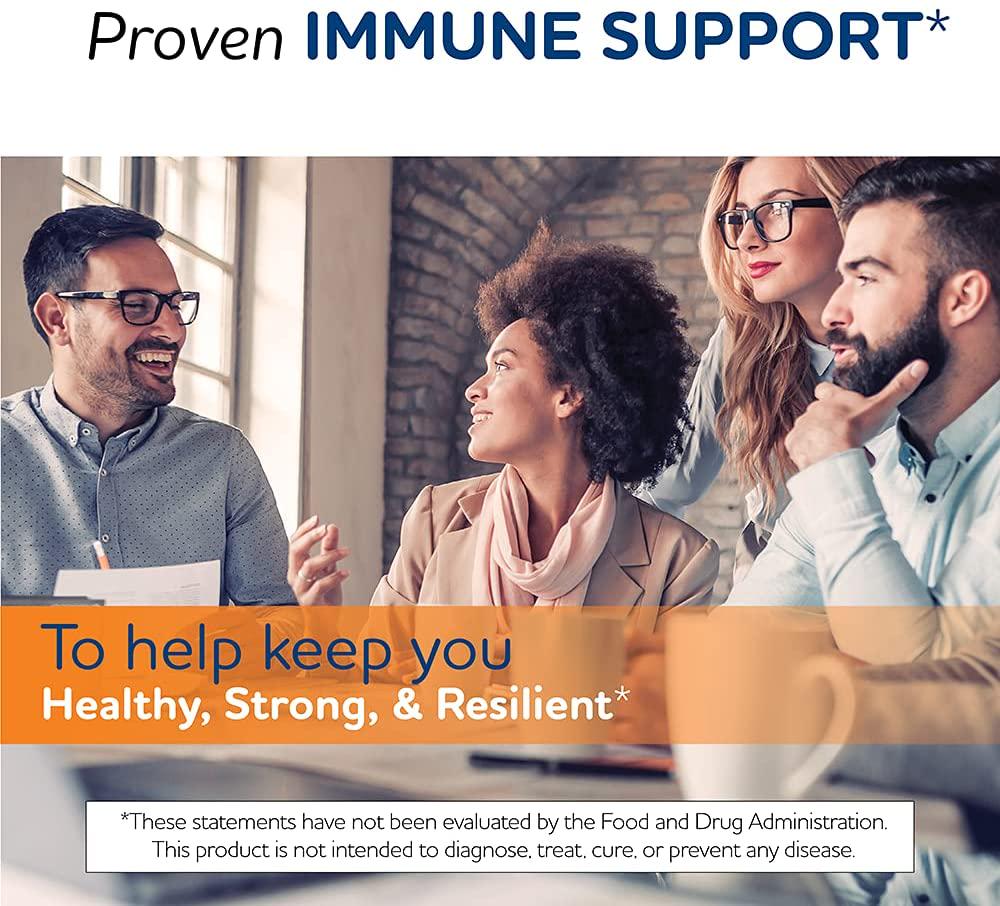 BioGaia Protectis Immune Active Probiotic | Clinically Proven Probiotic + Vitamin D | Supports Immune, Digestive and Overall Health | Probiotics for Men and Women | Capsules | 60 Day Supply