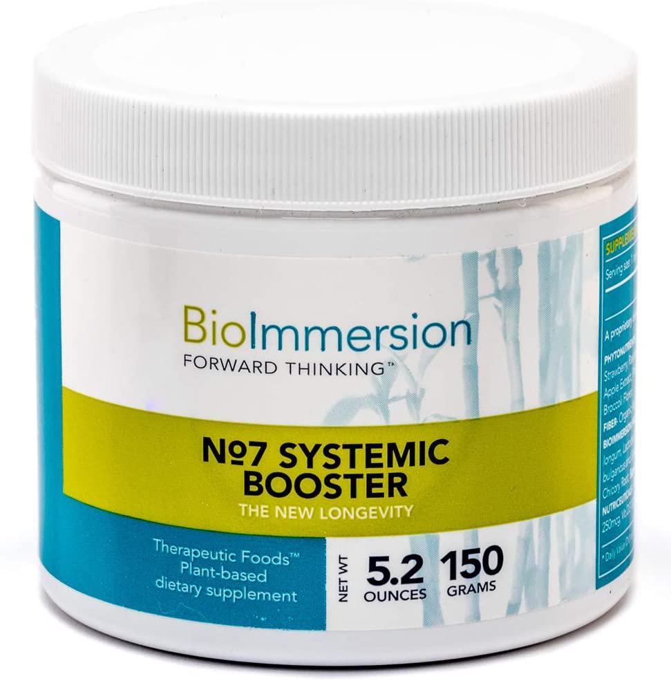 BioImmersion - No. 7 Systemic Booster - The New Longevity - 150 Grams