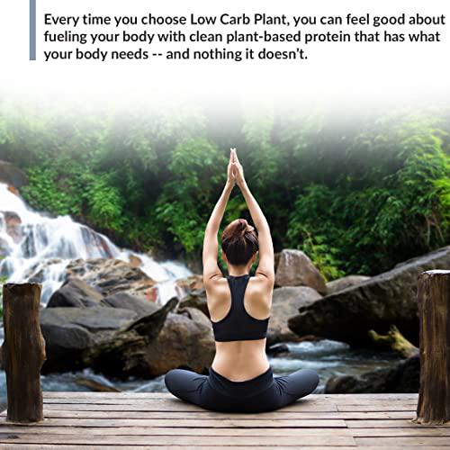 BioTrust Low Carb Plant, 20 Grams of Plant-Based Protein, 5 Grams Fiber, 15 Superfoods, Digestive Enzymes, Vegan, Dairy-Free, Non-GMO, Gluten and Soy-Free, 14 Servings (Vanilla Caramel)