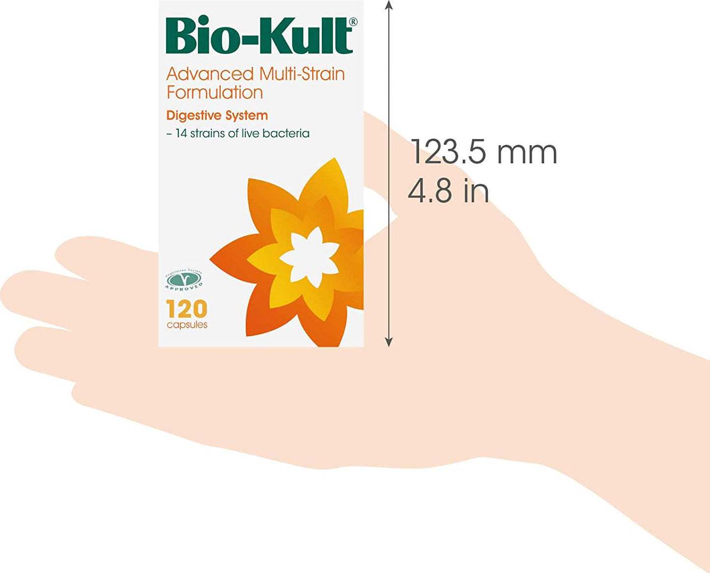 Bio-Kult 14 Strain Advanced Probiotics - Probiotic Supplement, Probiotic Capsules, Probiotics for Adults, 120 count