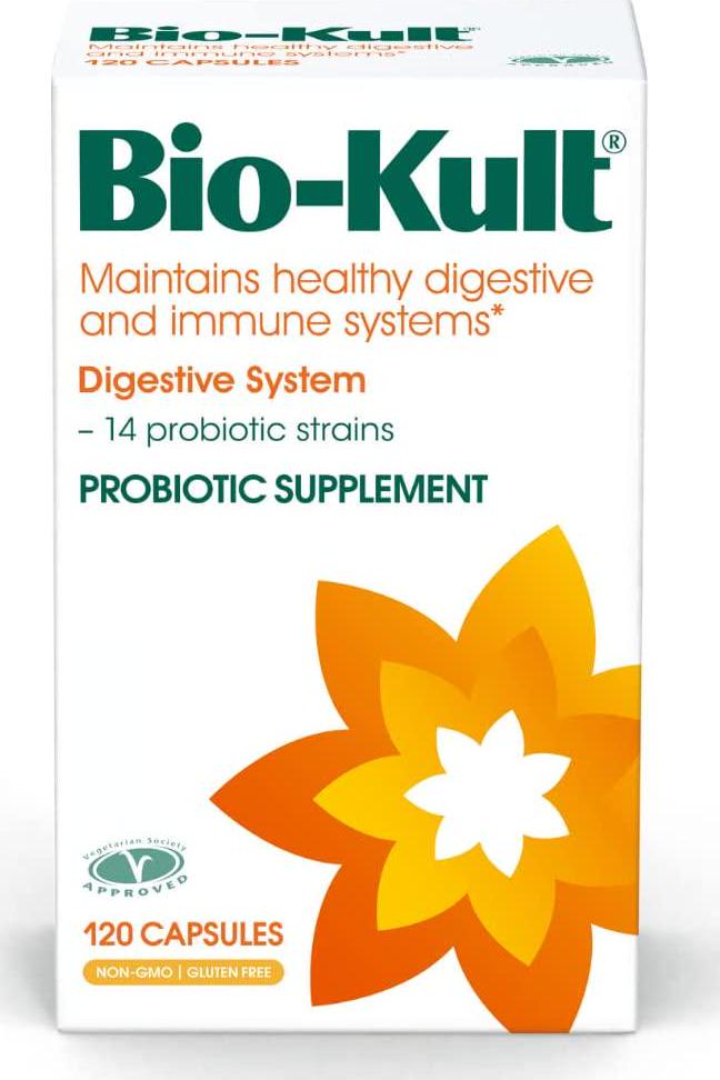 Bio-Kult 14 Strain Advanced Probiotics - Probiotic Supplement, Probiotic Capsules, Probiotics for Adults, 120 count