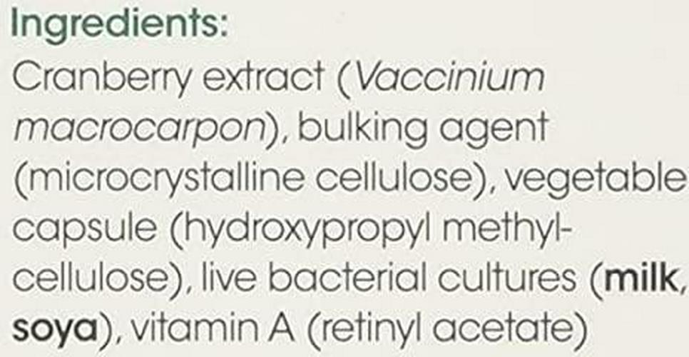Bio-Kult Pro Cyan - 45 Caps, Probiotics for Women, Targets Urinary Tract, With Cranberry Extract and Vitamin A, 45 count