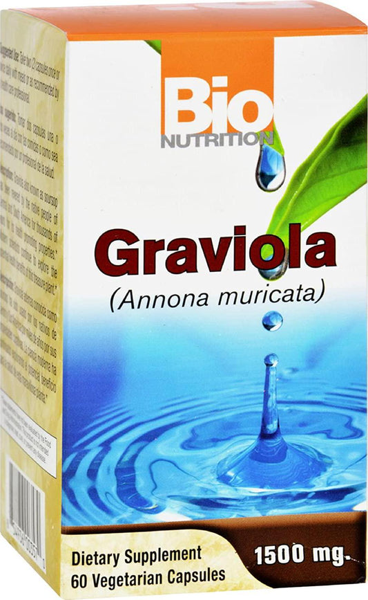 Bio Nutrition Inc Graviola - 60 Vegetarian Capsules