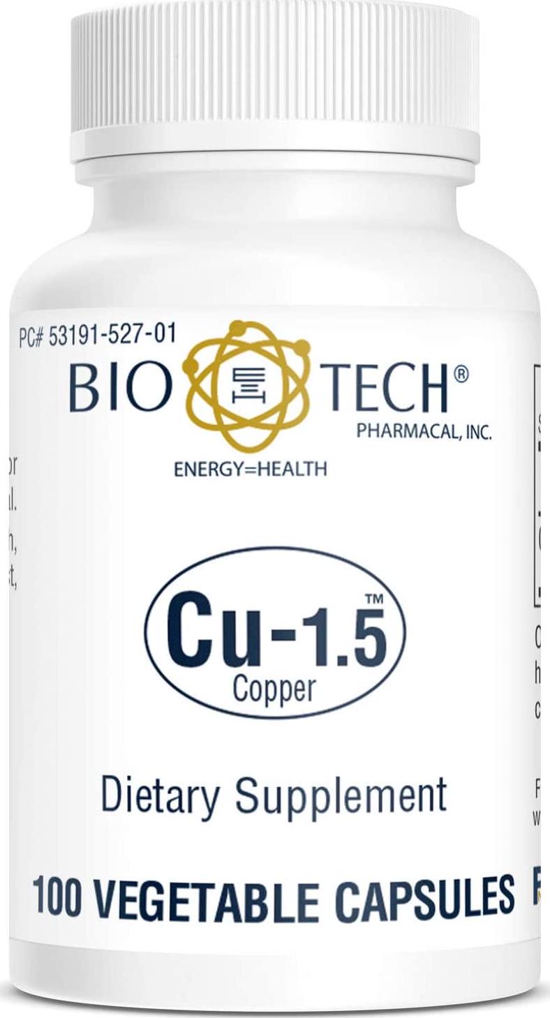 Bio-Tech- Cu 1.5 100 vegcaps