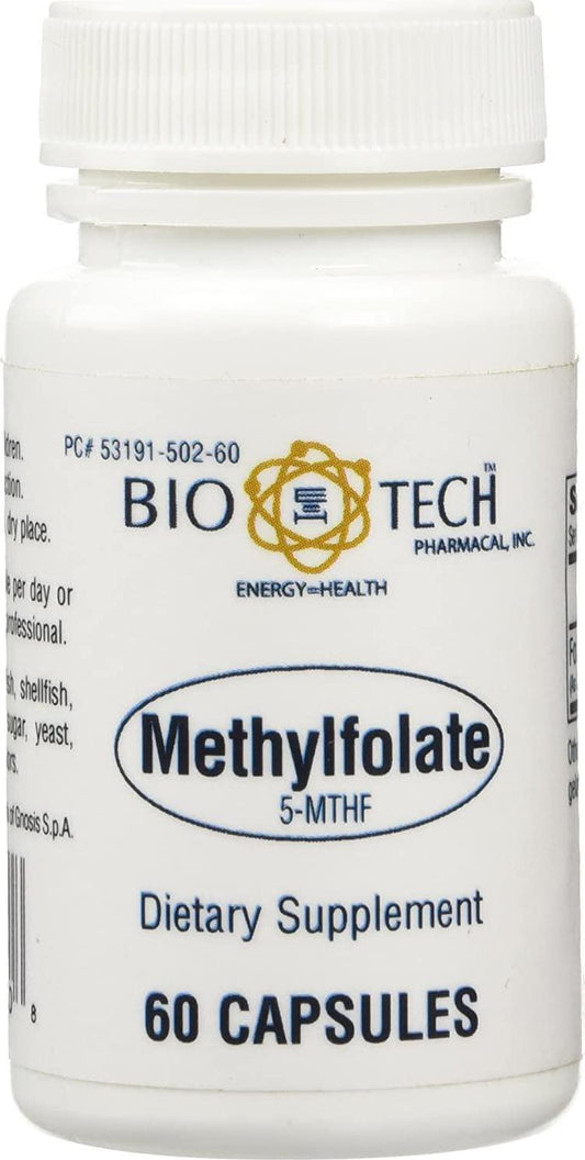 Bio-Tech Methylfolate (5-MTHF) 60 Caps