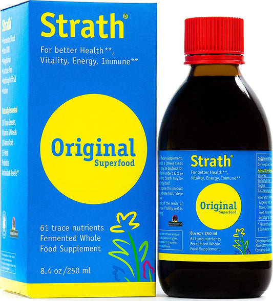 Bio-strath Liquid , 8.40-Ounce Glass Bottle